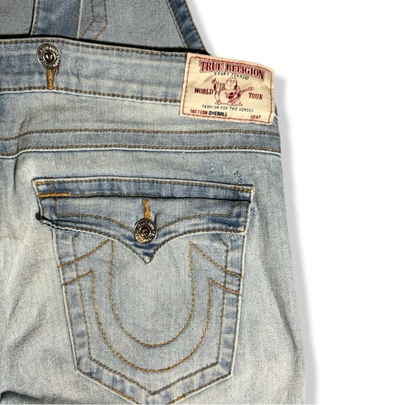 True Religion Denim Overalls - Picture 5 of 6